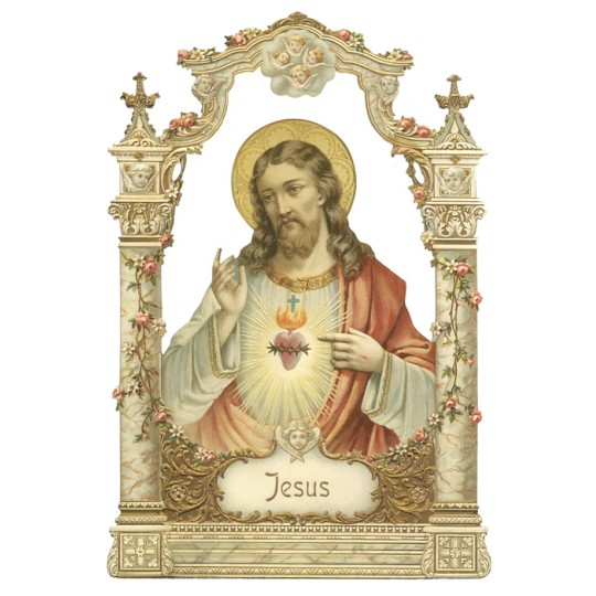 Beautiful Jesus Large Scrap ~ Germany ~ New for 2012